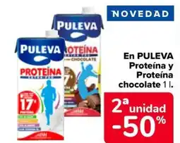Carrefour PULEVA En Proteína y Proteína chocolate oferta