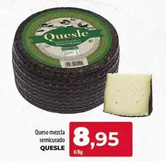 Spar Tenerife Quesle - queso mezcla semicurado oferta