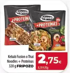 Spar Tenerife Fripozo - kebab fusion o thai noodles + proteinas oferta