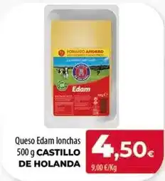 Spar Tenerife Castillo de holanda - queso edam lonchas oferta