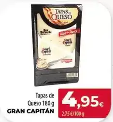 Spar Tenerife Gran capitán - tapas de queso oferta
