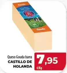 Spar Tenerife Castillo de holanda - queso gouda barra oferta