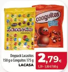Spar Tenerife Lacasa - doypack lacasitos o conguitos oferta
