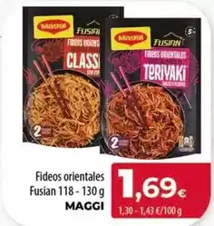 Spar Tenerife Maggi - fideos orientales fusian oferta