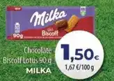 Spar Tenerife Milka - chocolate biscoff lotus oferta