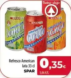 Spar Tenerife Spar - refresco american lata oferta