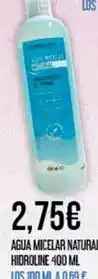 Claudio Los lositos - agua micelar natura hidroline oferta