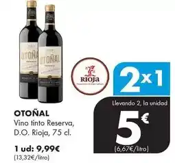 Supermercados Lupa Otoñal - vino tinto reserva oferta