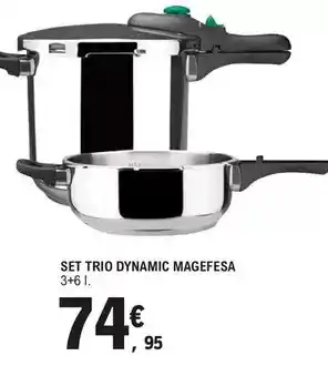 E.Leclerc Magefesa - set trio dynamic oferta