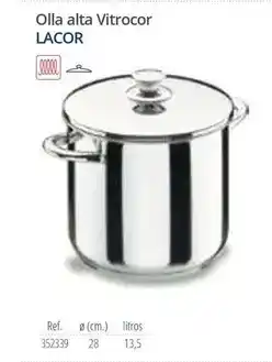 Makro Lacor - olla alta vitrocor oferta