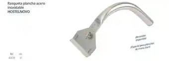 Makro Hostelnovo - rasqueta plancha acero inoxidable oferta