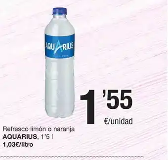 SPAR Fragadis Aquarius Refresco Limón O Naranja 1,5L oferta