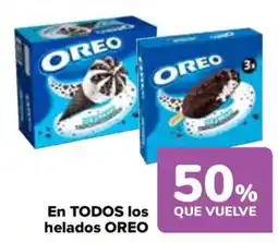 Carrefour OREO En todos los helados oferta