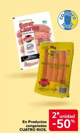 Carrefour CUATRO RIOS En Productos congelados oferta