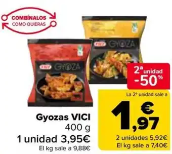 Carrefour VICI Gyozas oferta