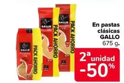 Carrefour GALLO En pastas clásicas oferta