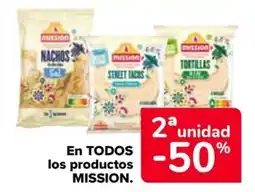 Carrefour MISSION En todos los productos oferta
