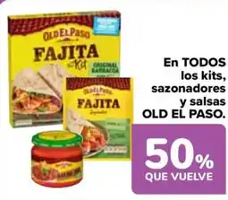 Carrefour OLD EL PASO En todos los kits, sazonadores y salsas oferta