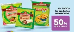 Carrefour MEXIFOODS En todos los productos oferta