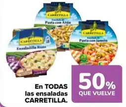 Carrefour CARRETILLA En todas las ensaladas oferta
