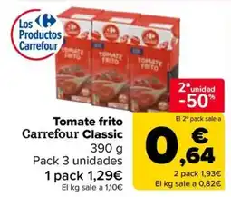 Carrefour Tomate frito Carrefour Classic oferta
