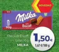 Spar La Palma Milka - chocolate biscoff lotus oferta