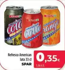 Spar La Palma Spar - refresco american lata oferta