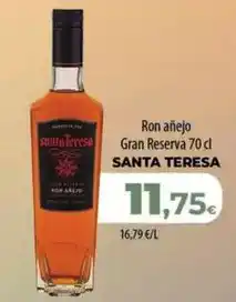 Spar La Palma Santa teresa - ron anejo gran reserva oferta