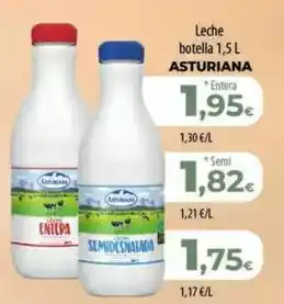 Spar La Palma La asturiana - leche botella oferta