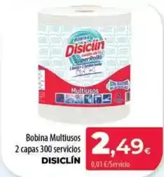 Spar La Palma Disiclin - bobina multiusos 2 capas 300 servicios oferta