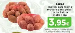Spar La Palma Papas merlin para dreir o redcara para guisar de la palma malla 3 kg oferta