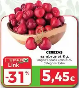 Spar La Palma Cerezas hambrunet kg oferta