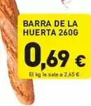 Hiperber Barra de la huerta 260g oferta