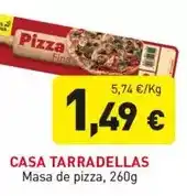 Hiperber Casa tarradellas - masa de pizza oferta