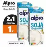 Hiperber Alpro - bebida vegetal gama soja oferta