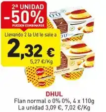 Hiperber Dhul - flan normal o 0% 0% oferta