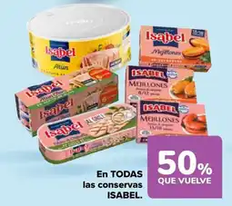 Carrefour ISABEL En todas las conservas oferta
