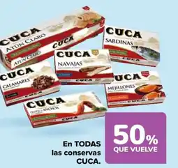 Carrefour CUCA En todas las conservas oferta