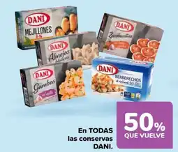 Carrefour DANI En todas las conservas oferta