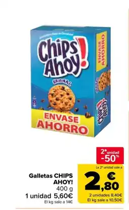 Carrefour CHIPS AHOY! Galletas oferta