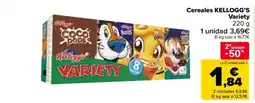 Carrefour KELLOGG'S Cereales Variety oferta
