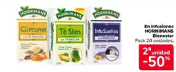Carrefour HORNIMANS En infusiones Bienestar oferta
