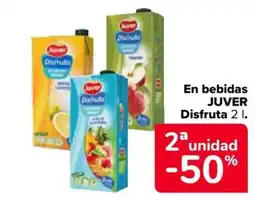 Carrefour JUVER En bebidas Disfruta oferta