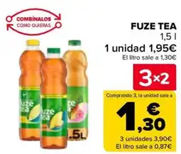 Carrefour FUZE TEA oferta