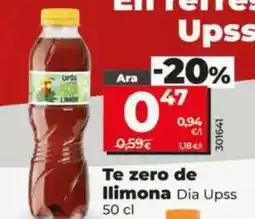 Dia Dia upss - té zero al limón oferta