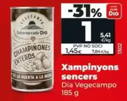 Dia Dia vegecampo - champiñones enteros oferta