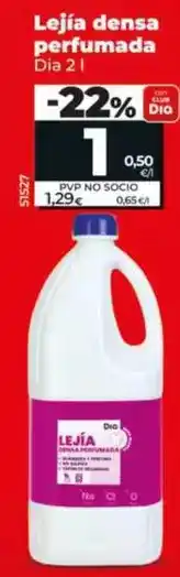 Dia Dia - lejía densa perfumada oferta