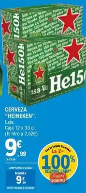 E.Leclerc Heineken - cerveza oferta