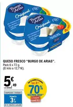 E.Leclerc Burgo de arias - queso fresco oferta