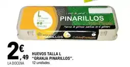 E.Leclerc Pinarillos - huevos talla l granja oferta